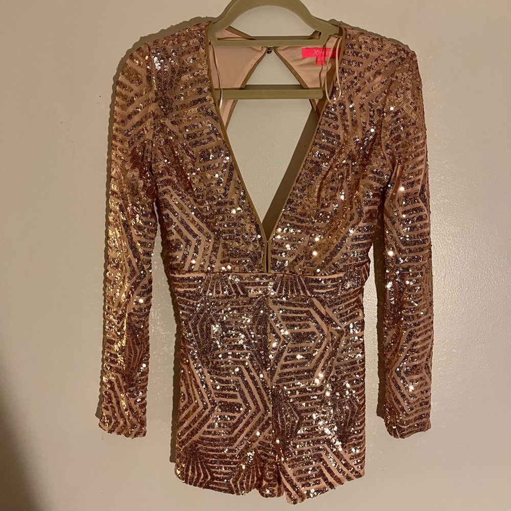 Sequin Romper